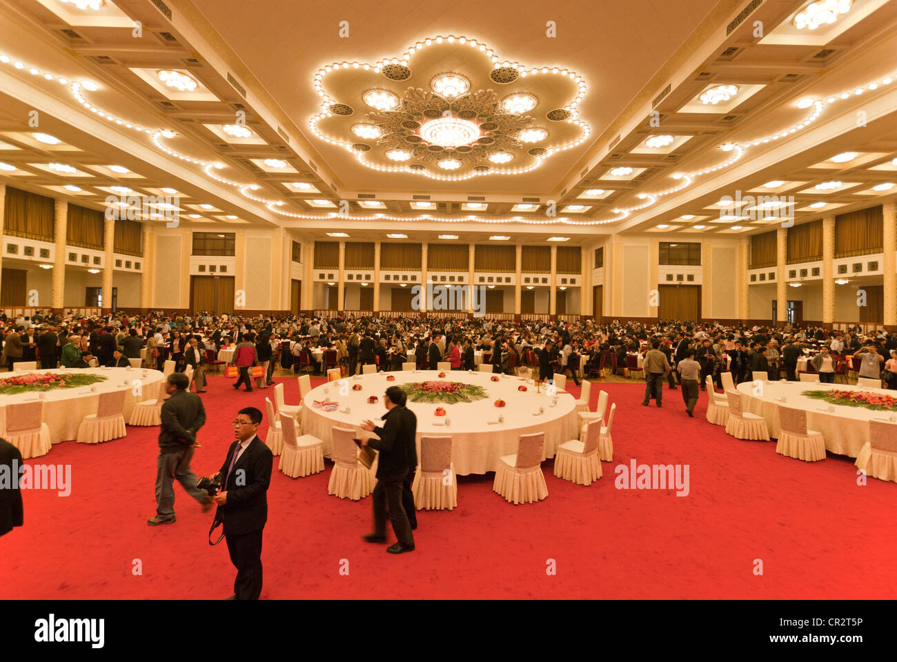 Treffen in der großen Halle des Volkes Stockfoto