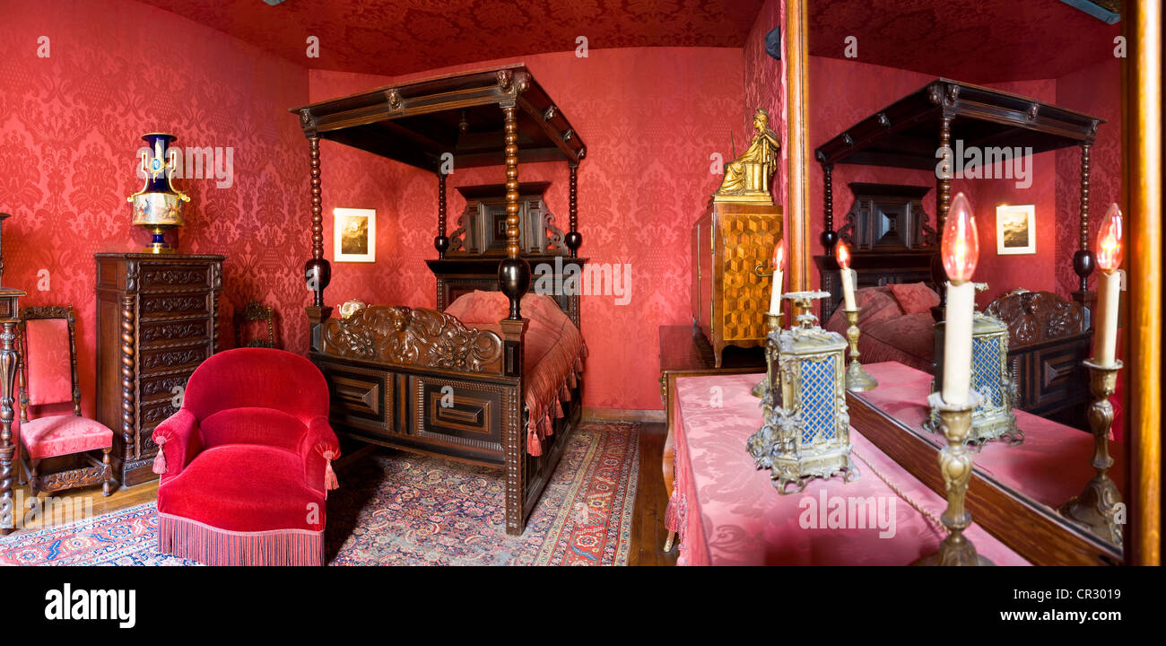 Frankreich, Paris, Victor Hugo Haus (Rohan-Guemene Hotel) befindet sich im Viertel Marais Stockfoto