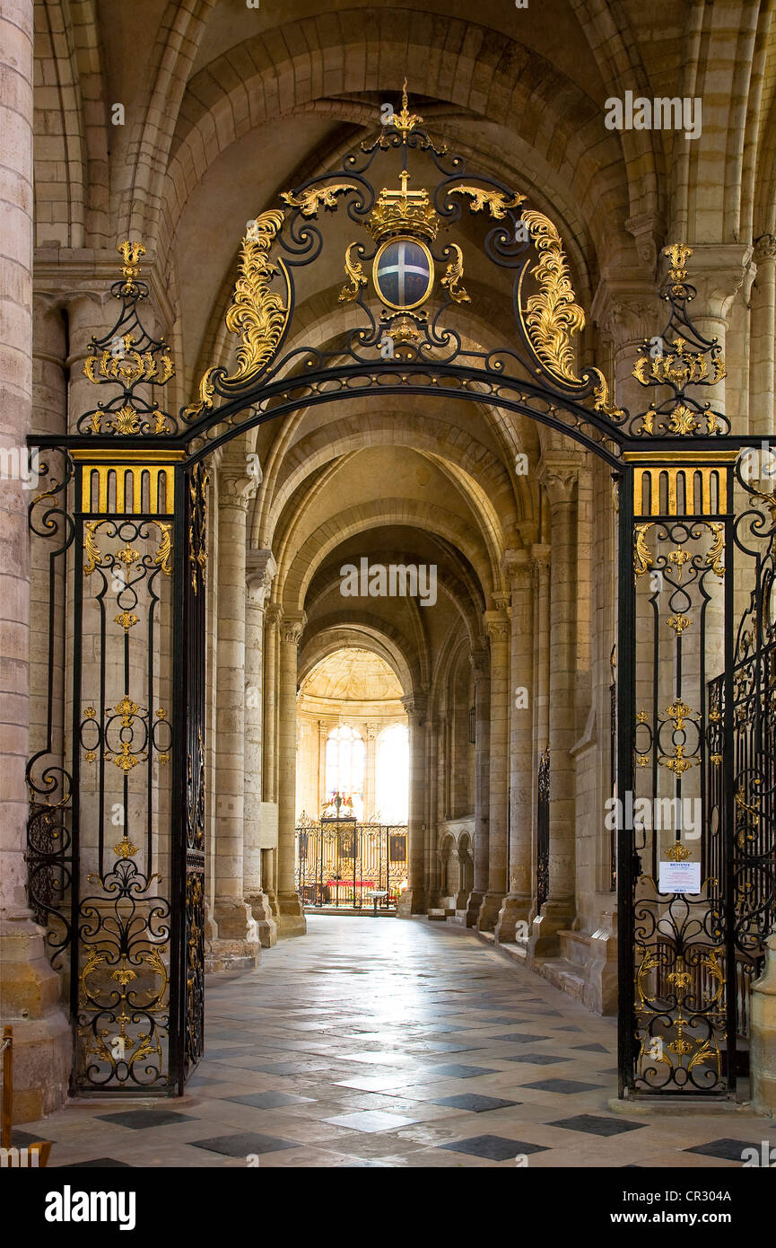 Frankreich, Yonne, Sens, Kathedrale Saint Etienne Stockfoto