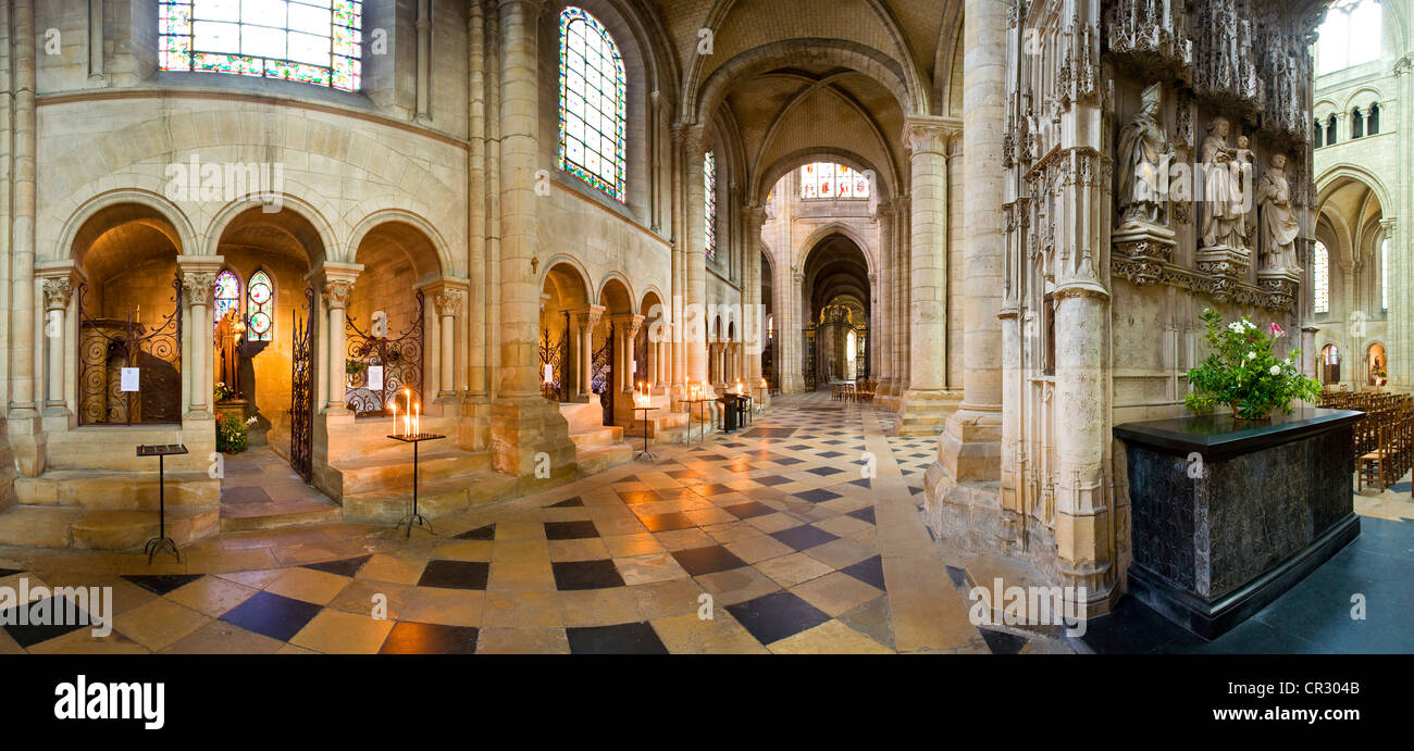 Frankreich, Yonne, Sens, Kathedrale Saint Etienne Stockfoto