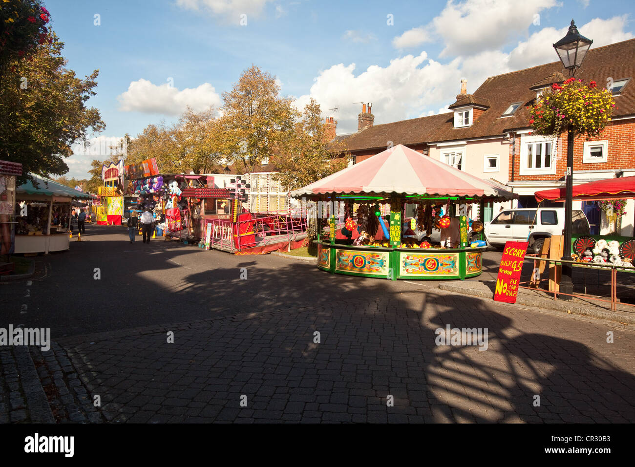 Alresford Fun Fair 2011, Alresford, Hampshire, England, Vereinigtes Königreich. Stockfoto