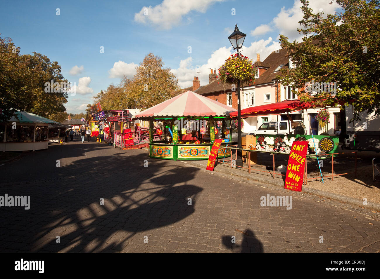 Alresford Fun Fair 2011, Alresford, Hampshire, England, Vereinigtes Königreich. Stockfoto