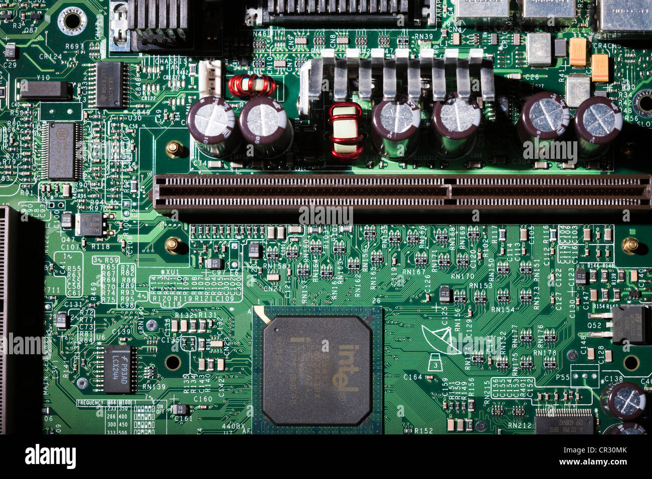 Printed Circuit Board, computer Stockfoto