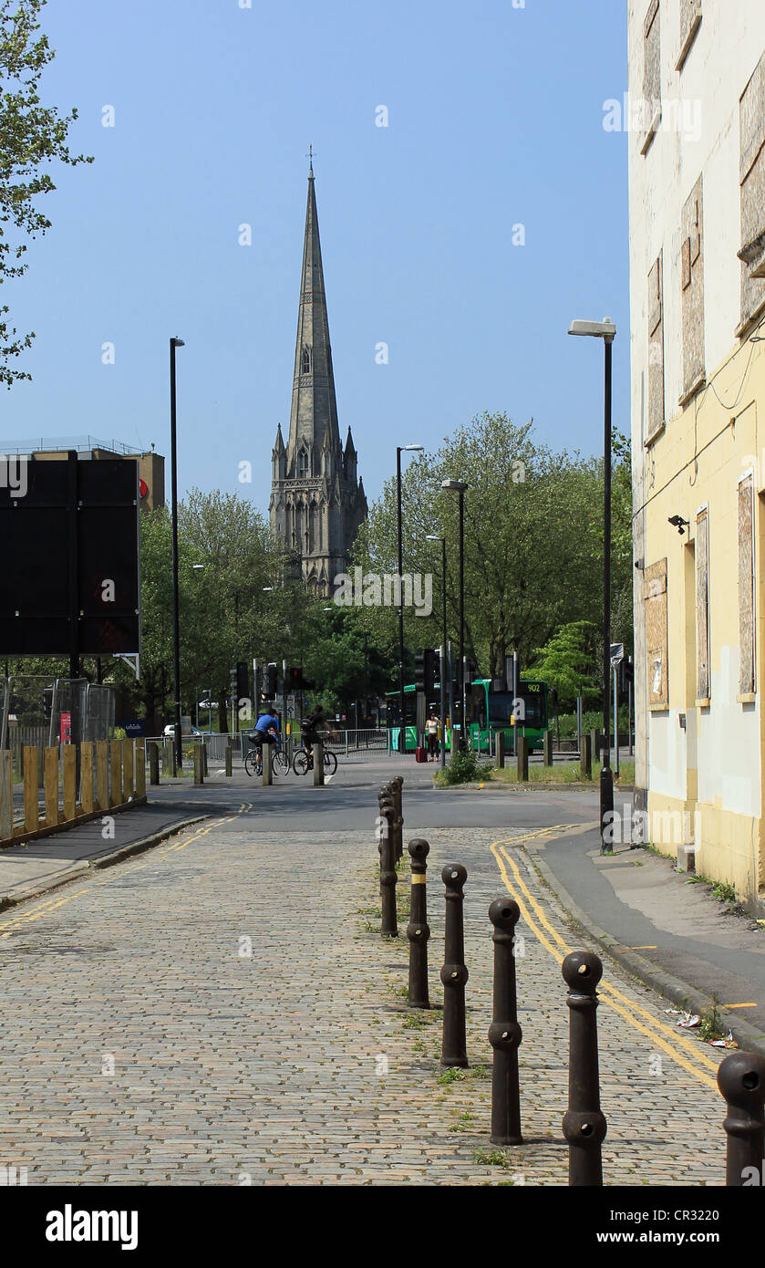 England Stadt Bristol Bristol St Mary Redcliffe Kirche Peter Baker Stockfoto