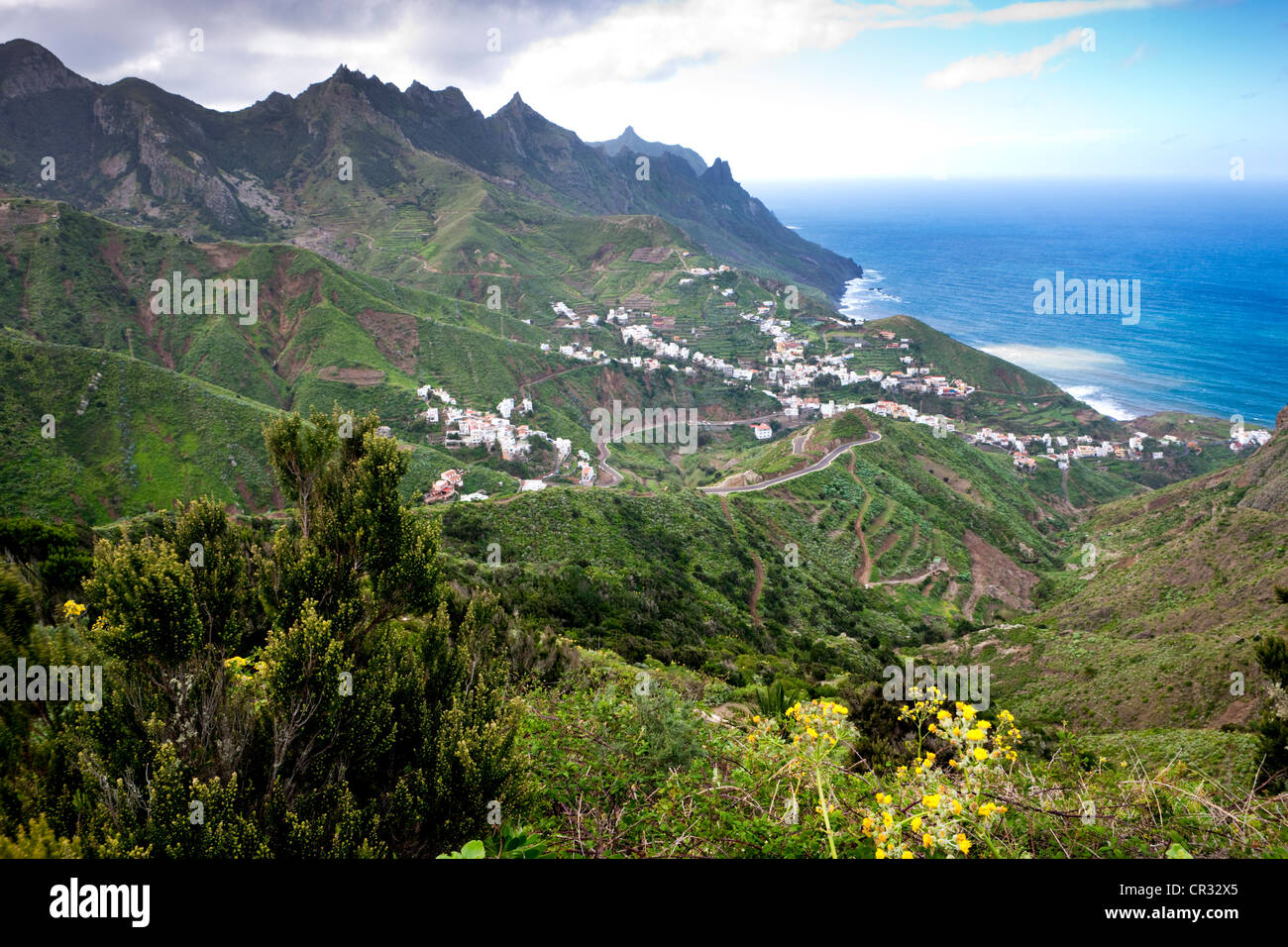 Taganana, Teneriffa, Kanarische Inseln, Spanien, Europa Stockfoto