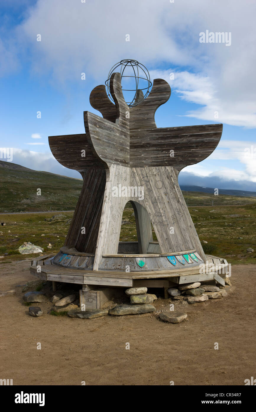 Arctic Circle, Norwegen, Saltfjell, Skandinavien, Europa Stockfoto