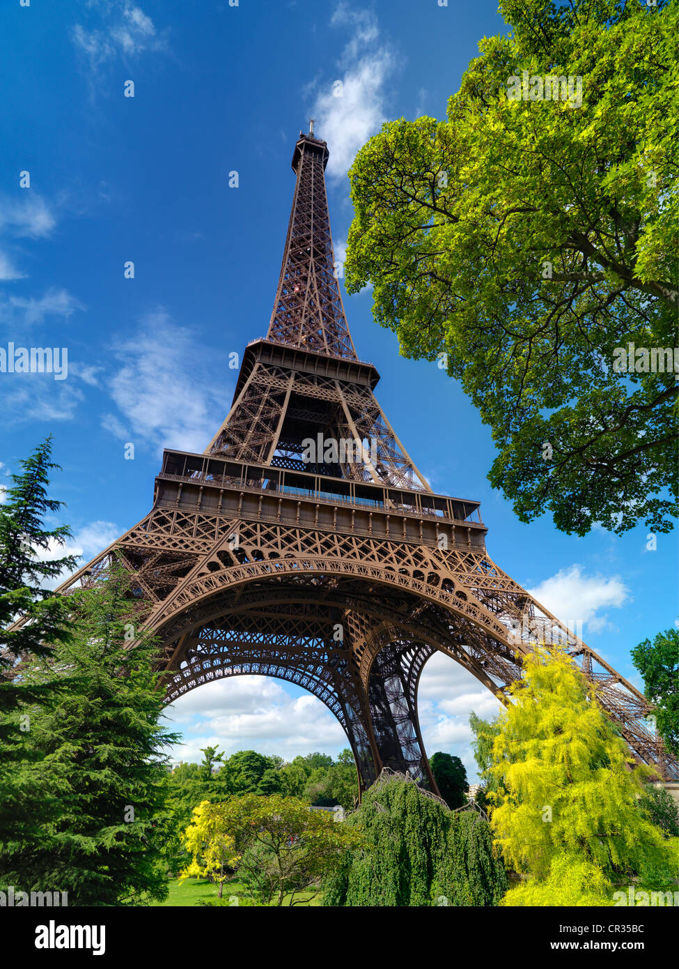 Frankreich Paris Eiffelturm Stockfoto