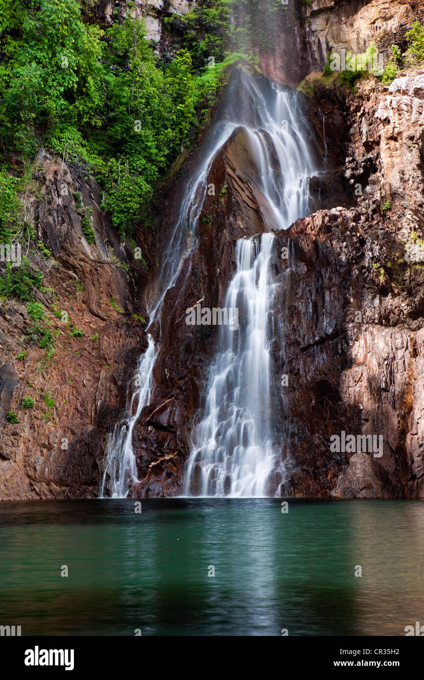 Tjaynera Falls, Detail, Litchfield Nationalpark, Northern Territory, Australien Stockfoto