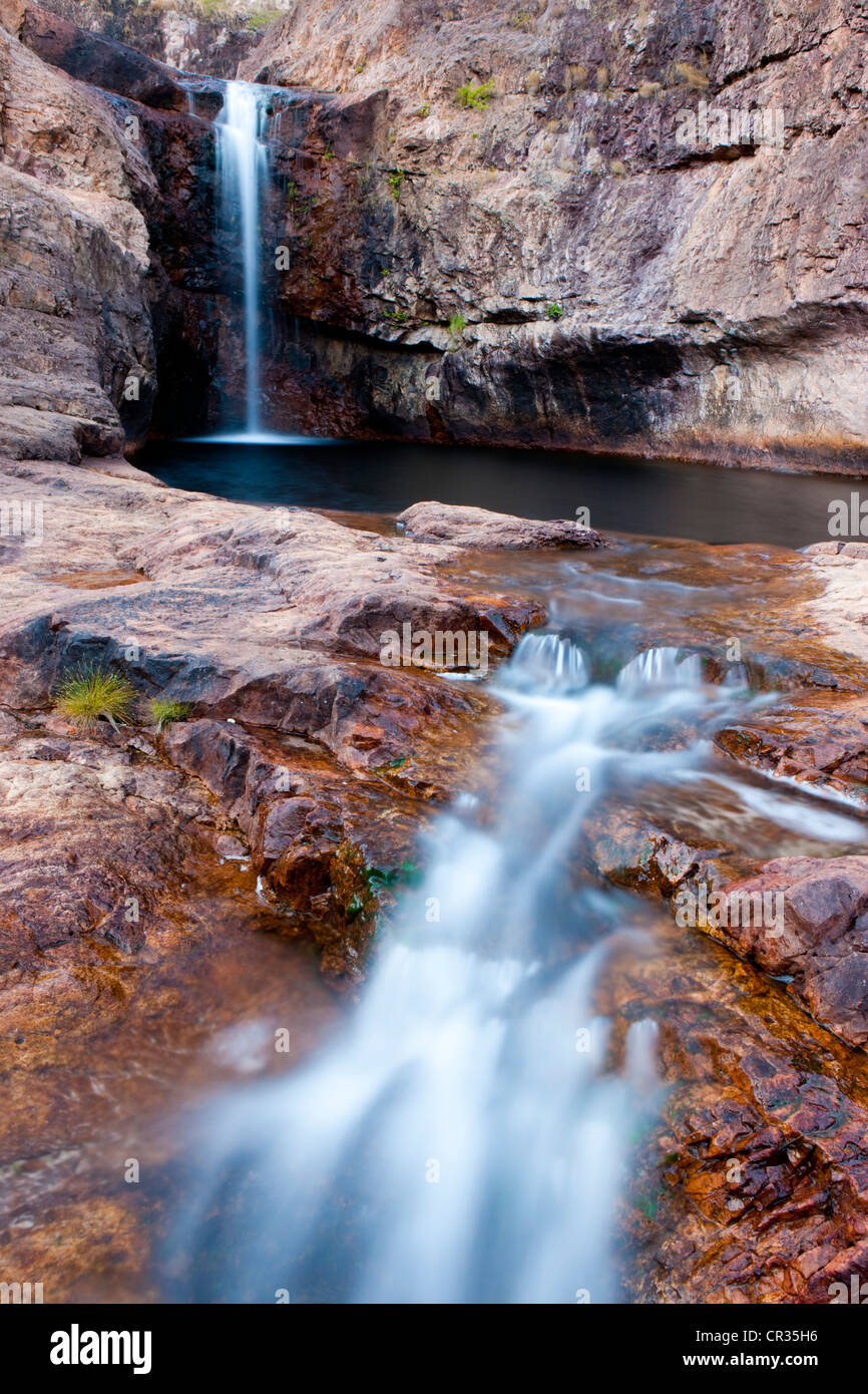 Surprise Creek Falls, Litchfield Nationalpark, Northern Territory, Australien Stockfoto