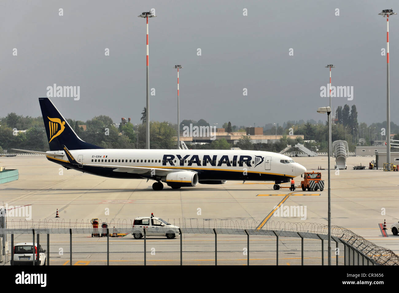 EI-EBW Ryanair Boeing 737-800, vor dem Abflug, Flughafen Venedig-Marco Polo,  Venedig, Veneto, Italien, Europa Stockfotografie - Alamy