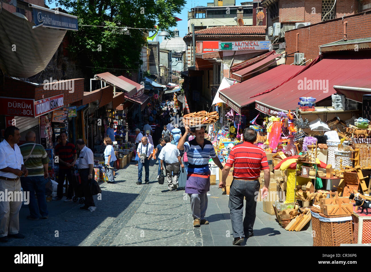 Markt, Basar, Altstadt, Istanbul, Türkei, Europa Stockfoto