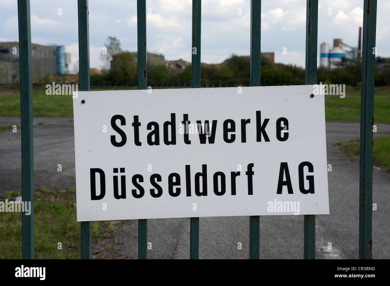 Stadtwerke Düsseldorf Stockfoto