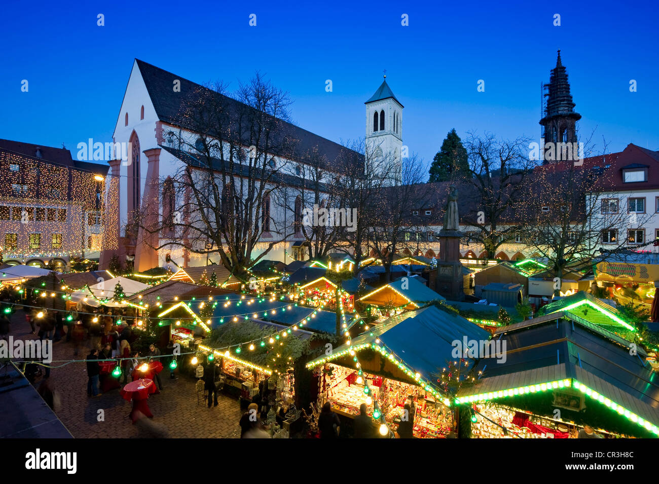 Christmas Market, Freiburg Im Breisgau, BadenW??rttemberg, Deutschland