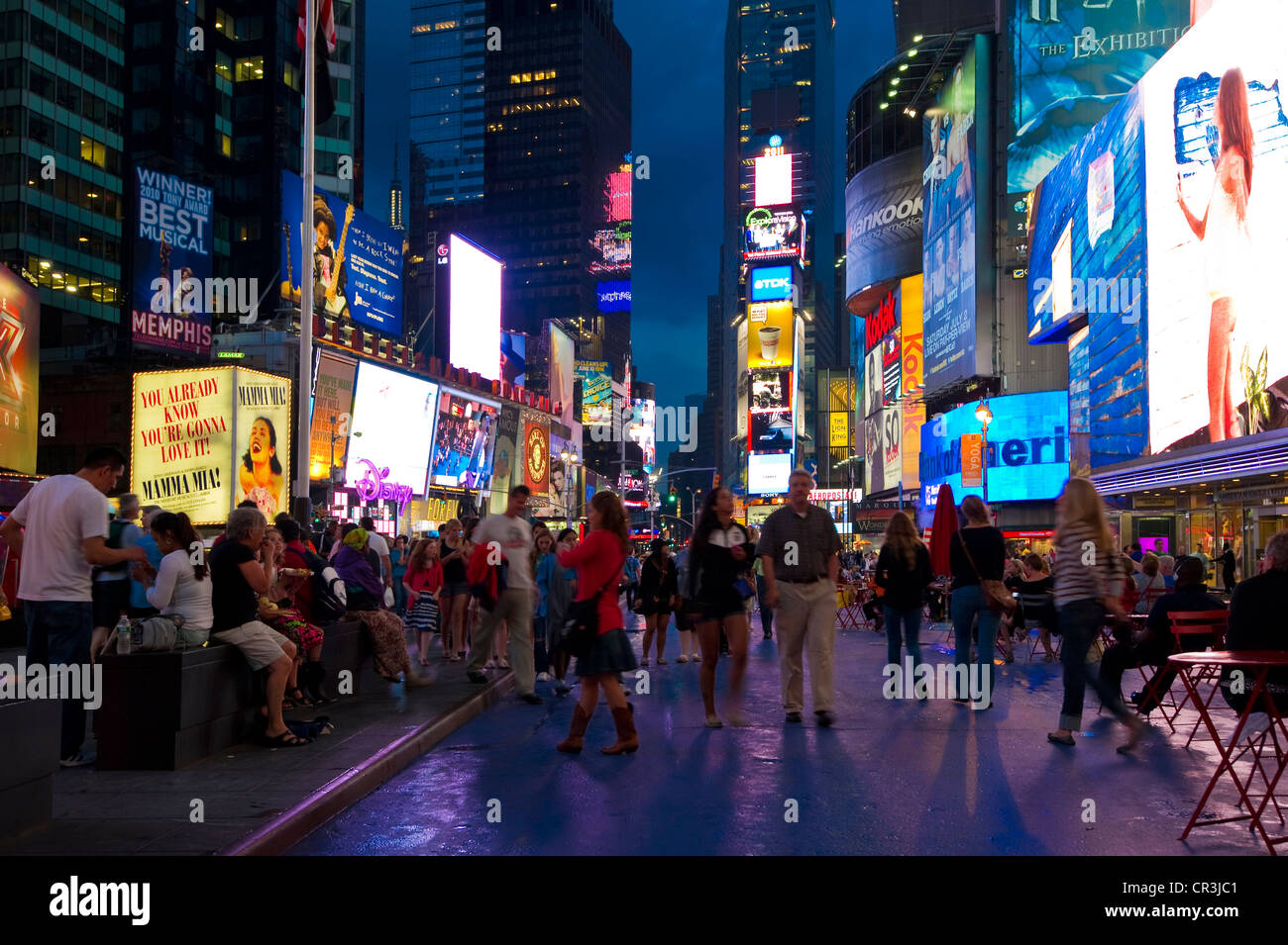 Times Square in Manhattan, New York, USA Stockfoto