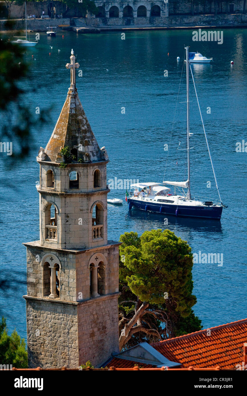 Kroatien, Dalmatien, dalmatinische Küste, Cavtat Stockfoto Kroatien, Dalmatien, dalmatinische Küste, Cavtat Stockfoto