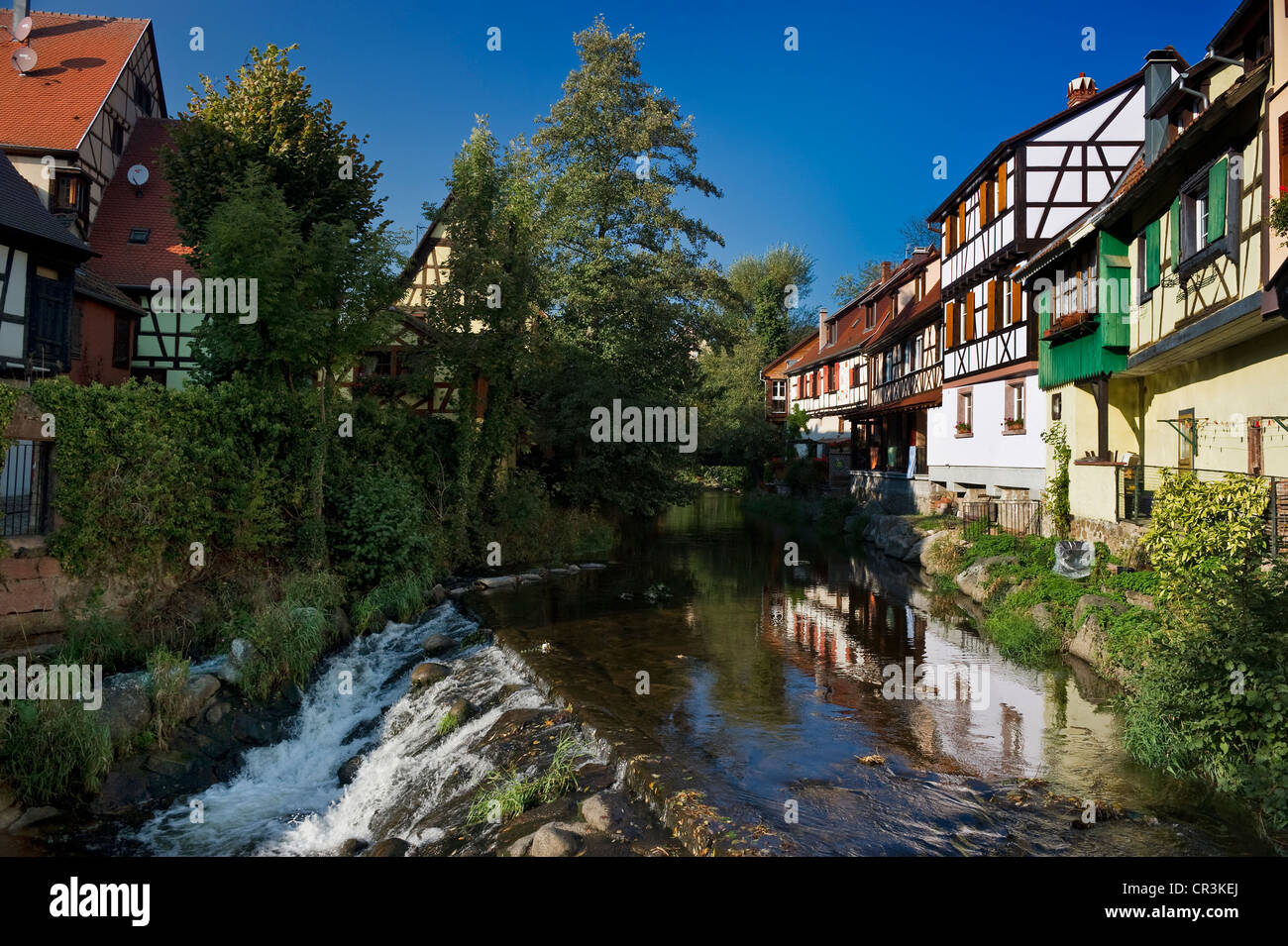 Kaysersberg, Elsass, Vogesen, Frankreich, Europa Stockfoto
