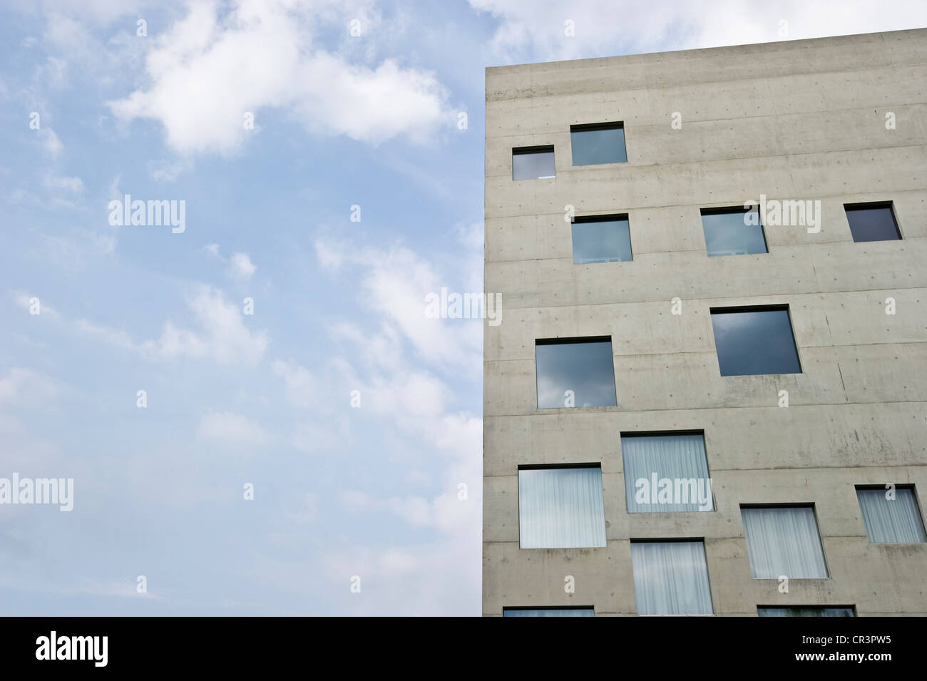 SANAA-Gebäude, Zeche Zollverein, ehemalige Zeche, Essen, Nordrhein-Westfalen, Deutschland, Europa Stockfoto