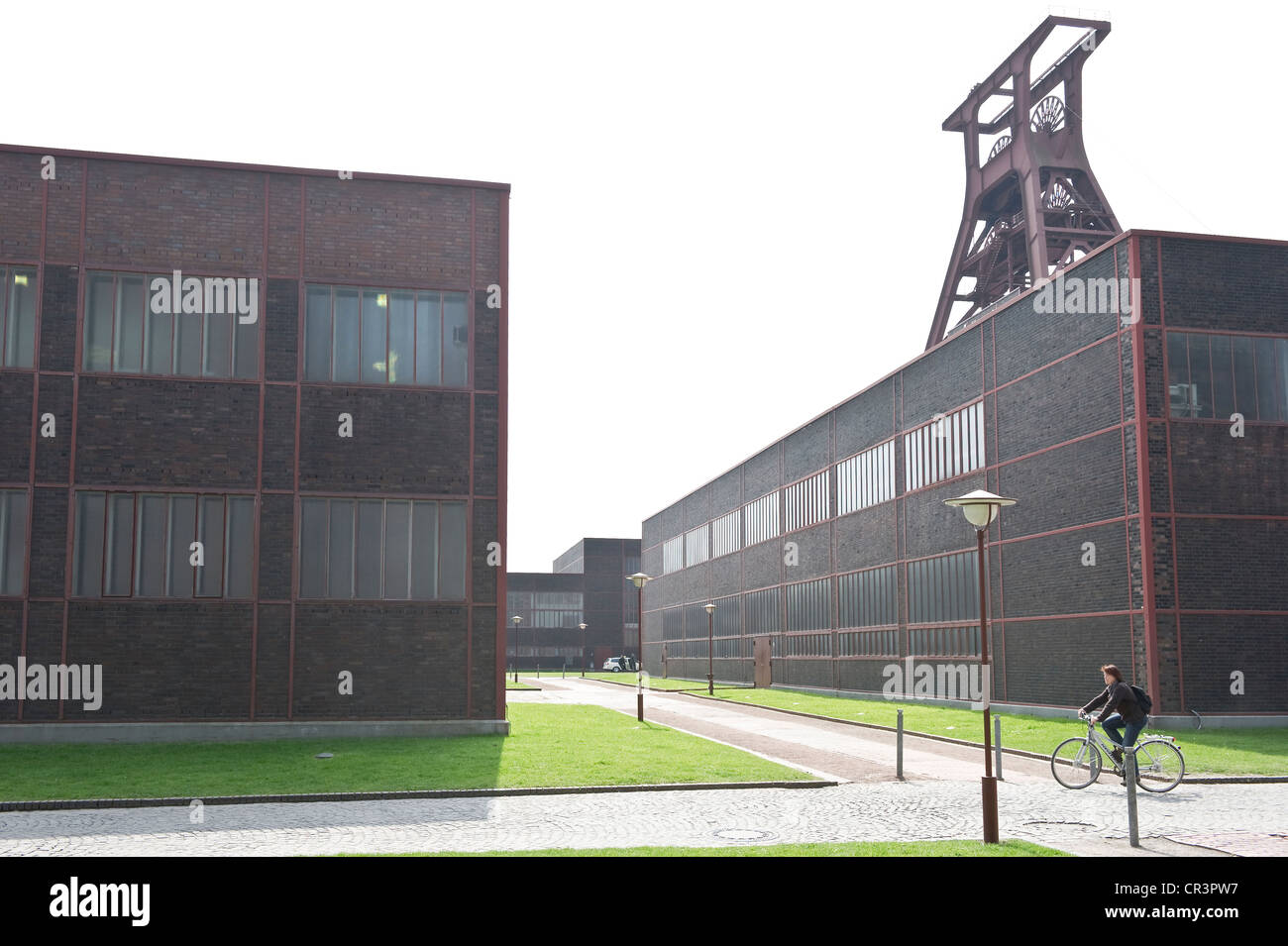 Zeche Zollverein, ehemalige Zeche, Essen, Nordrhein-Westfalen, Deutschland, Europa Stockfoto