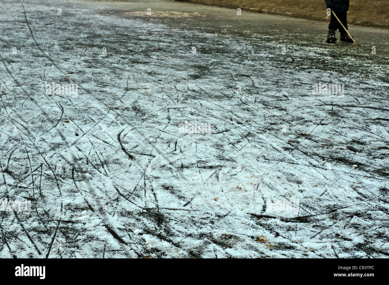 Eishockey-Feld Stockfoto