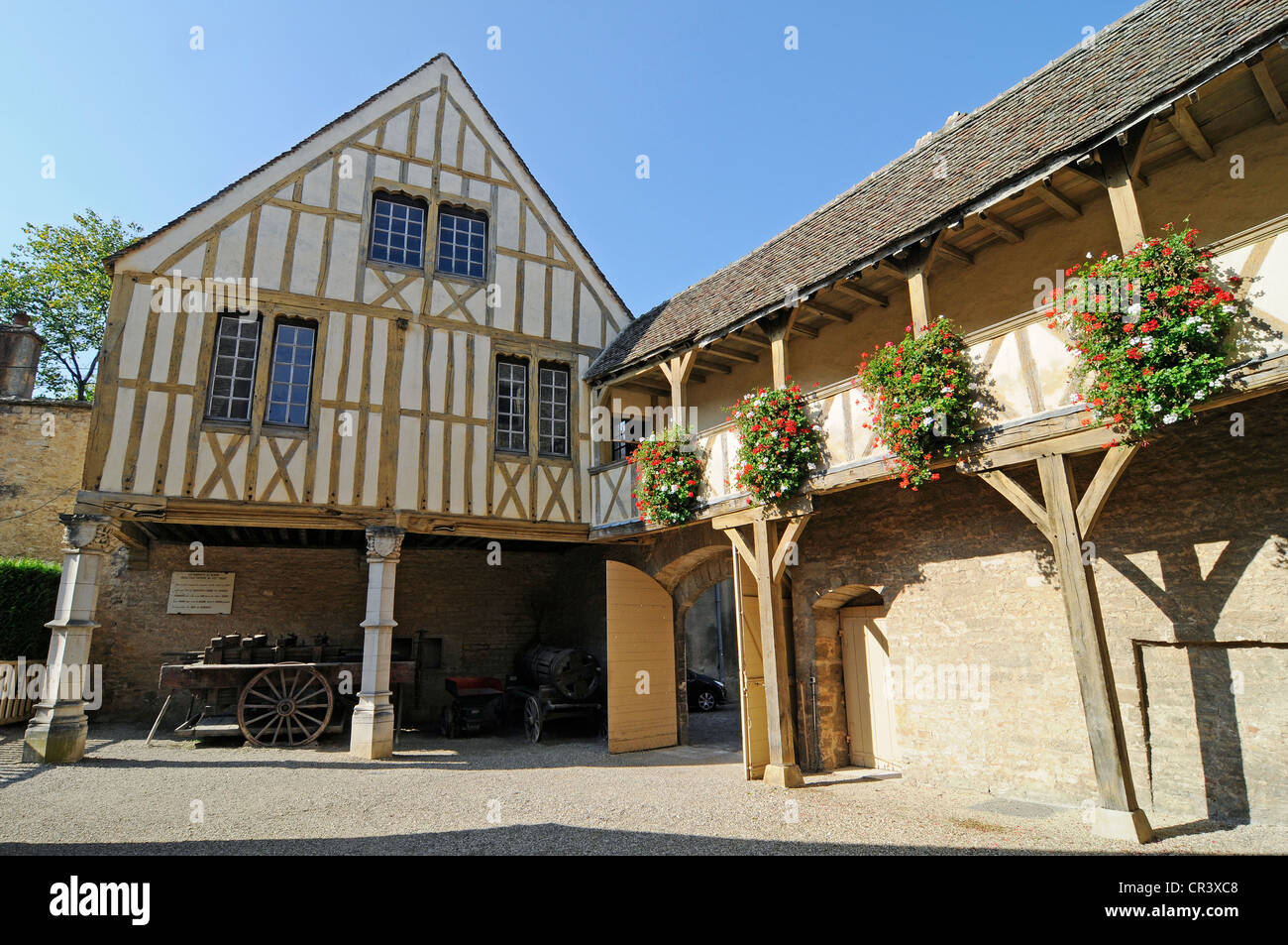 Hotel des Ducs de Bourgogne, Wein-Museum, Beaune, Departement Côte-d ' or, Burgund, Frankreich Stockfoto