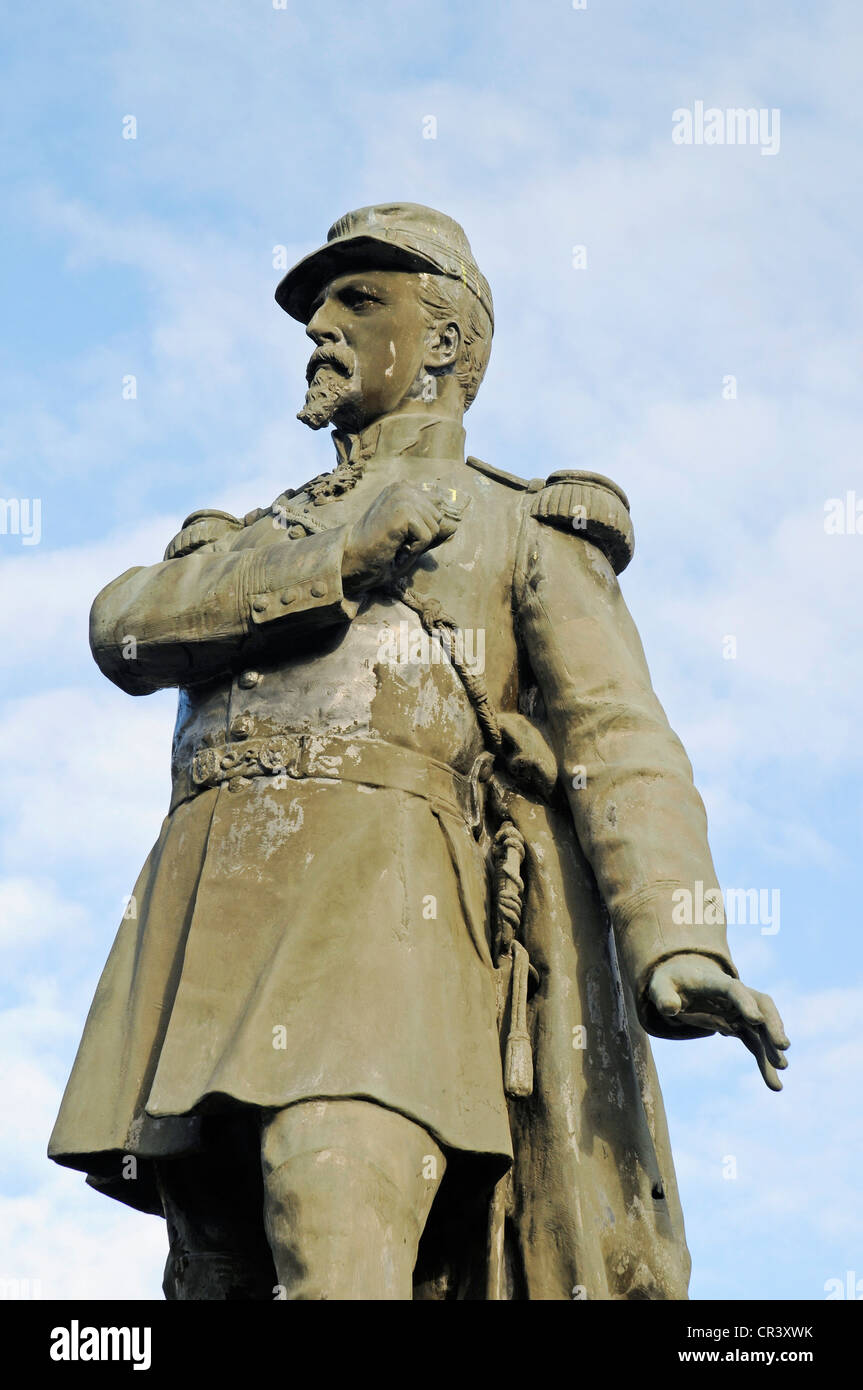 Denkmal für Colonel Denfert Rochereau, Belfort, Franche, Frankreich, Europa, PublicGround Stockfoto