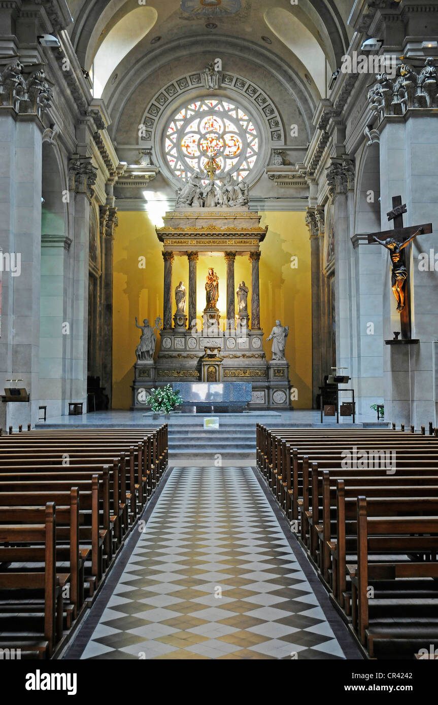 Kirche von Saint Francois, Annecy, Haute-Savoie, Rhône-Alpes, Frankreich, Europa Stockfoto