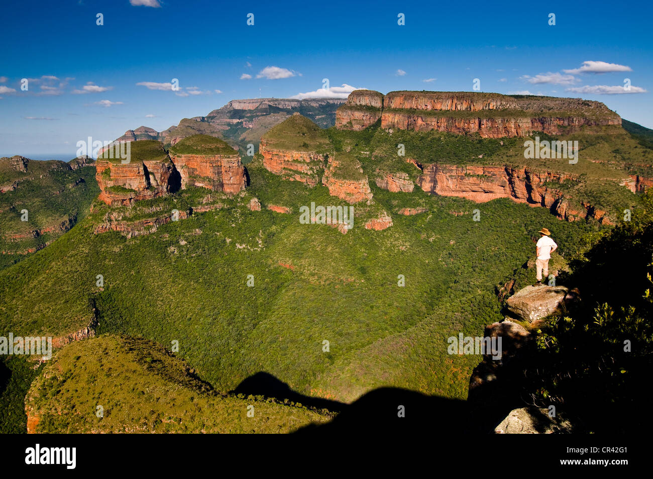 Blyde River Canyon, von oben, Mpumalanga, Südafrika, Afrika Stockfoto