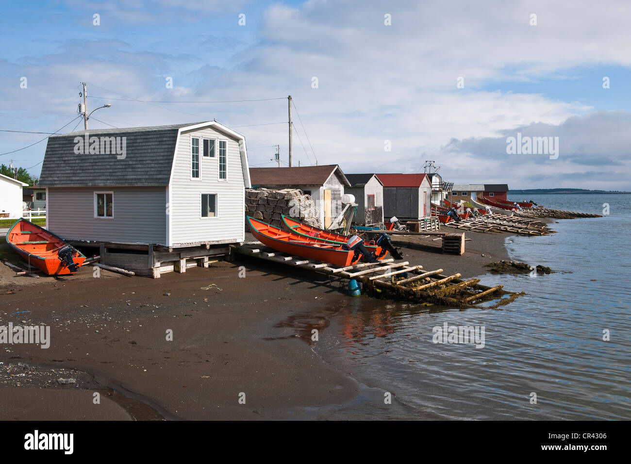 Kanada, Neufundland und Labrador Provinz Neufundland Insel, Corner Brook Fjord, auf der Capitain Cook Spuren, Stockfoto