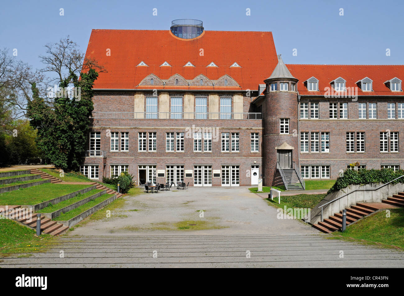 TZU, Technologie Zentrum Umweltschutz, IBA-Projekt International Building Ausstellung Emscher, Oberhausen Stockfoto