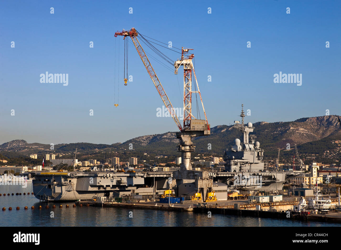 Frankreich, Var (83), Toulon, dem Marinestützpunkt oder das Arsenal Stockfoto