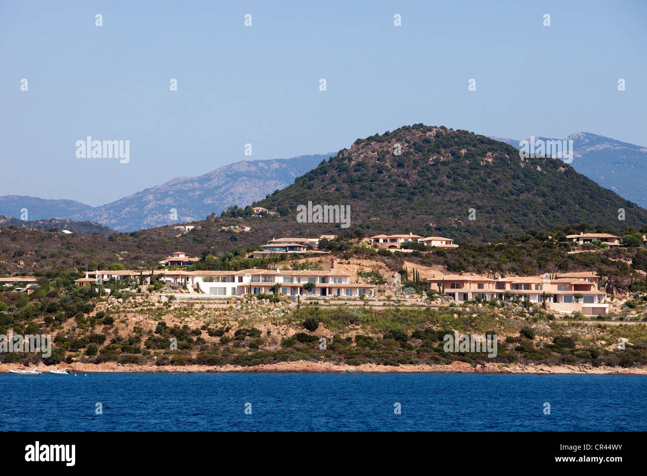 Frankreich, Corse du Sud, South Coast, Haus von Christian Clavier (französischer Schauspieler) Stockfoto