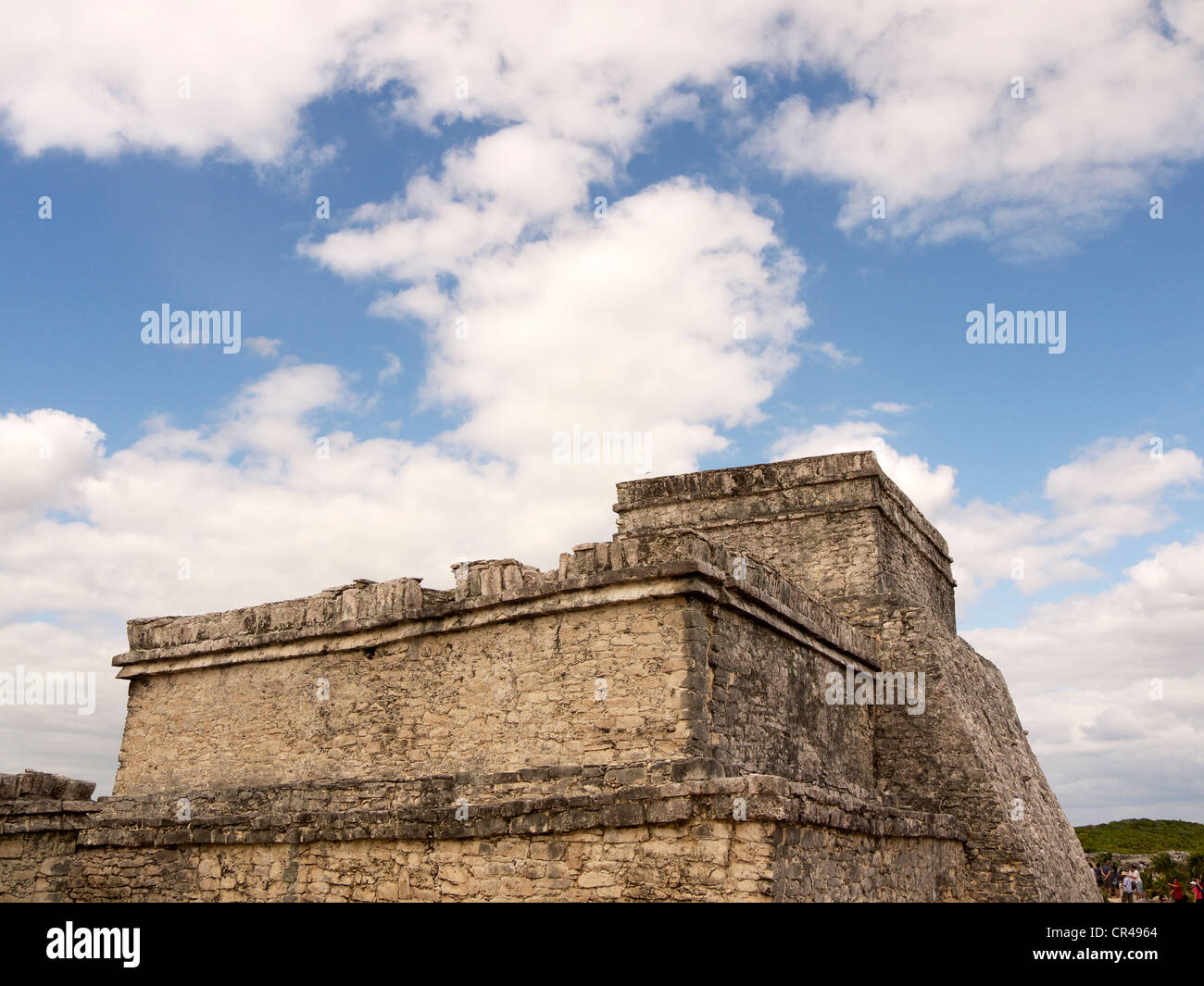 Ruinen von Tulum, Yucatan, Mexiko, Amerika Stockfoto