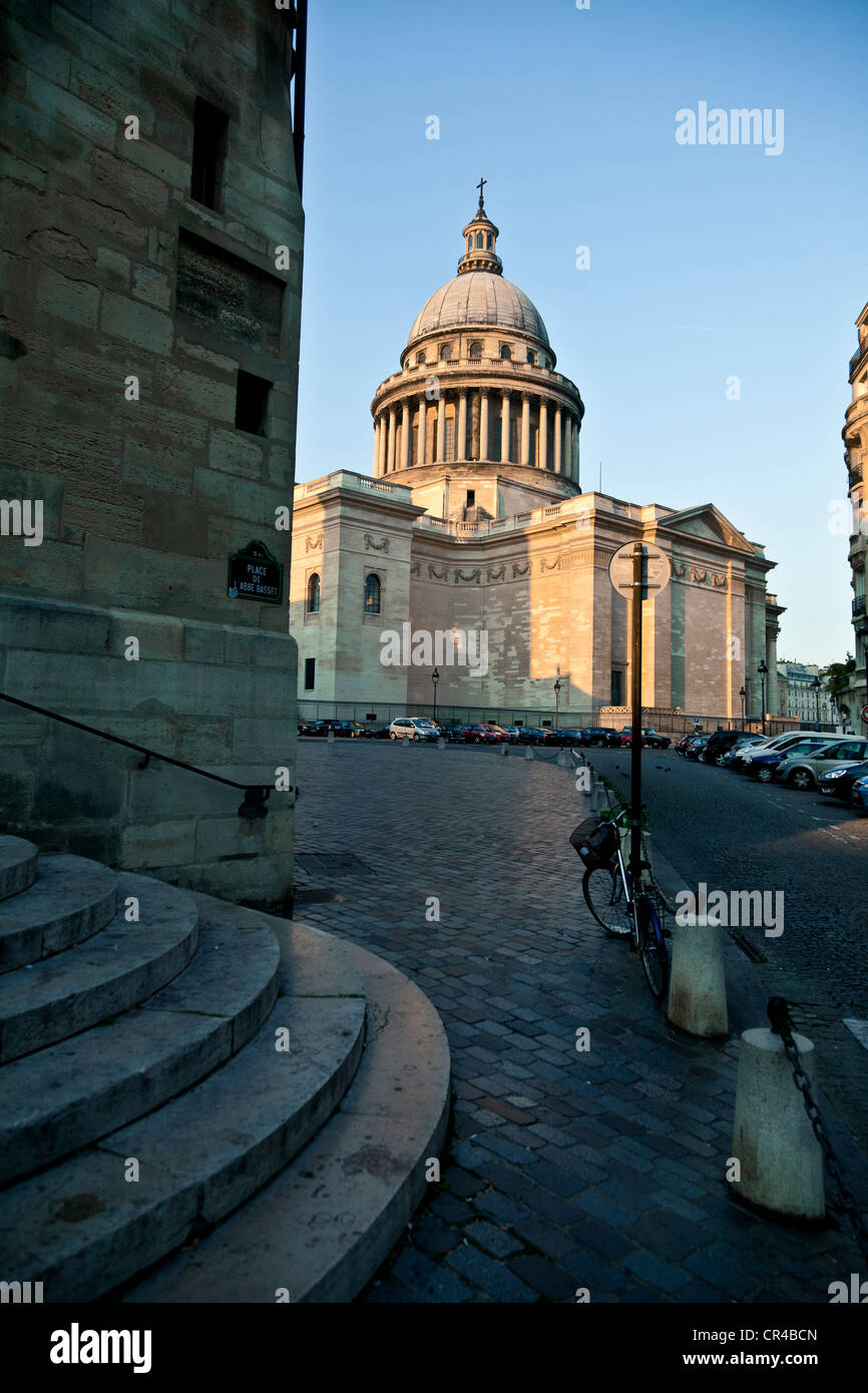 Pantheon-Blick vom Montagne St. Genevieve, Paris, Frankreich, Europa Stockfoto