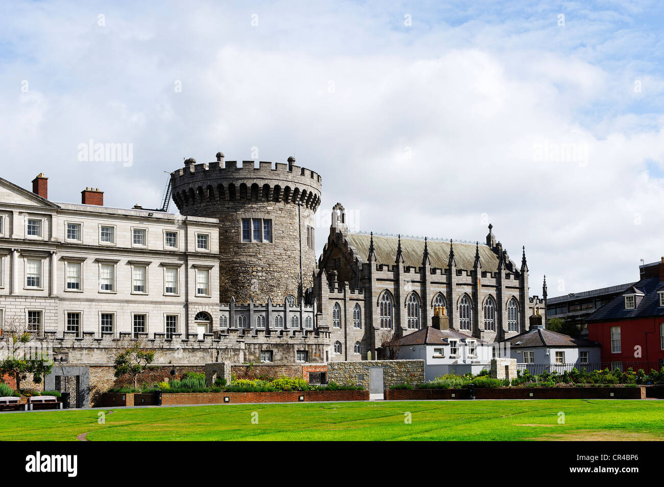 Schloss von Dublin, Dublin, Republik Irland, Europa Stockfoto