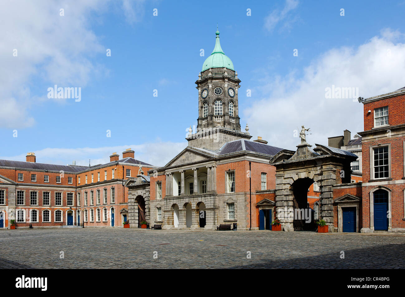 Schloss von Dublin, Dublin, Republik Irland, Europa Stockfoto