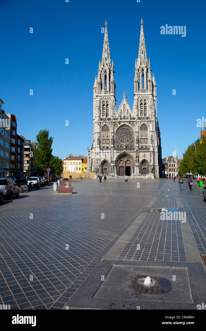 Kirche St. Peter und Paulus, Ostende, West-Flandern, Belgien, Europa Stockfoto