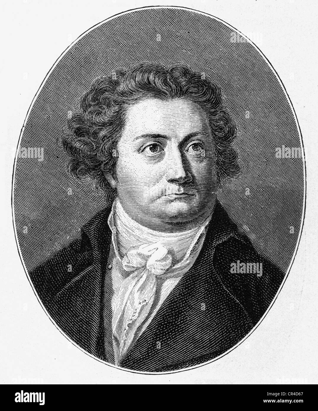 August Wilhelm Iffland (1759-1814), Theatermanager, Schauspieler und Dramatiker Stockfoto