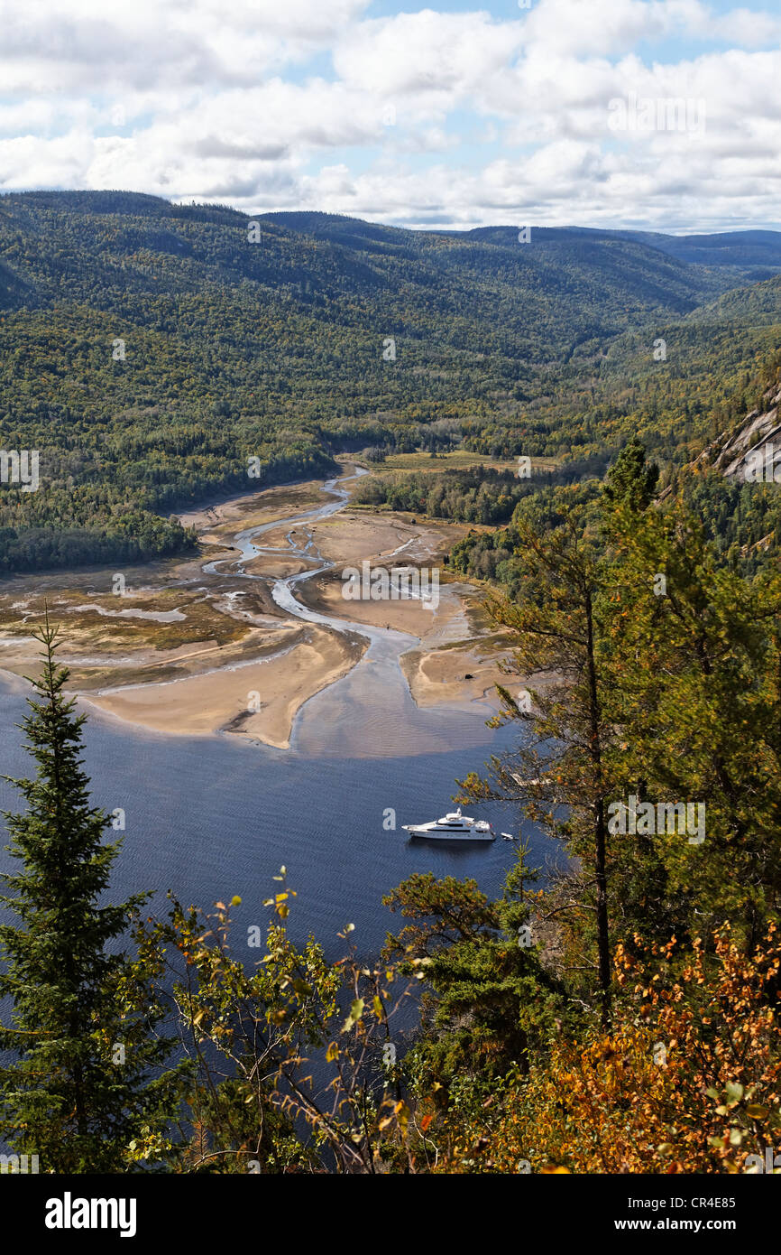 Baie Eternite, St. Lawrence Marine Park, Saguenay-Lac-Saint-Jean Region, Quebec, Kanada Stockfoto