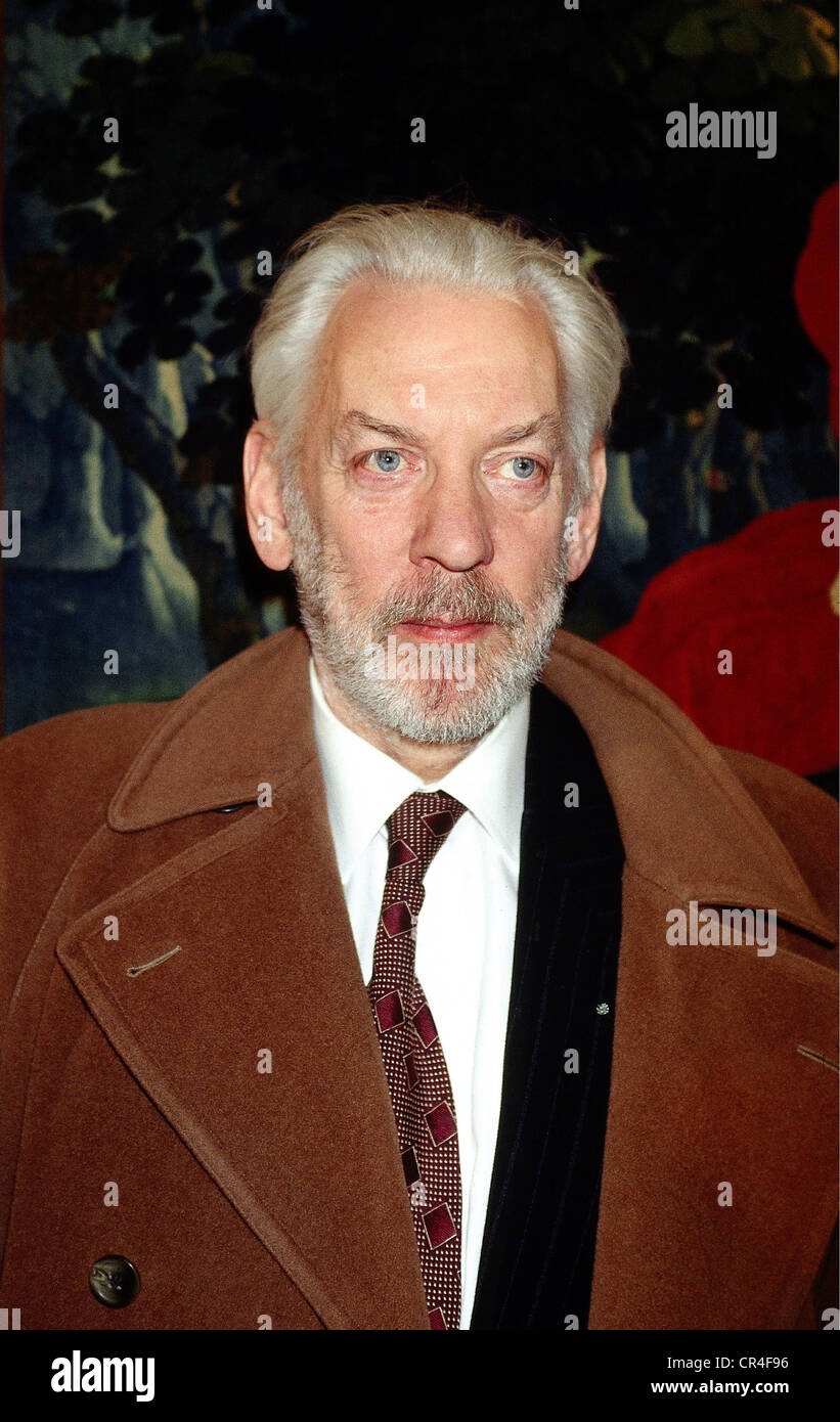 Sutherland, Donald, * 17.7.1935, US-Schauspieler, Porträt, 1997, Stockfoto