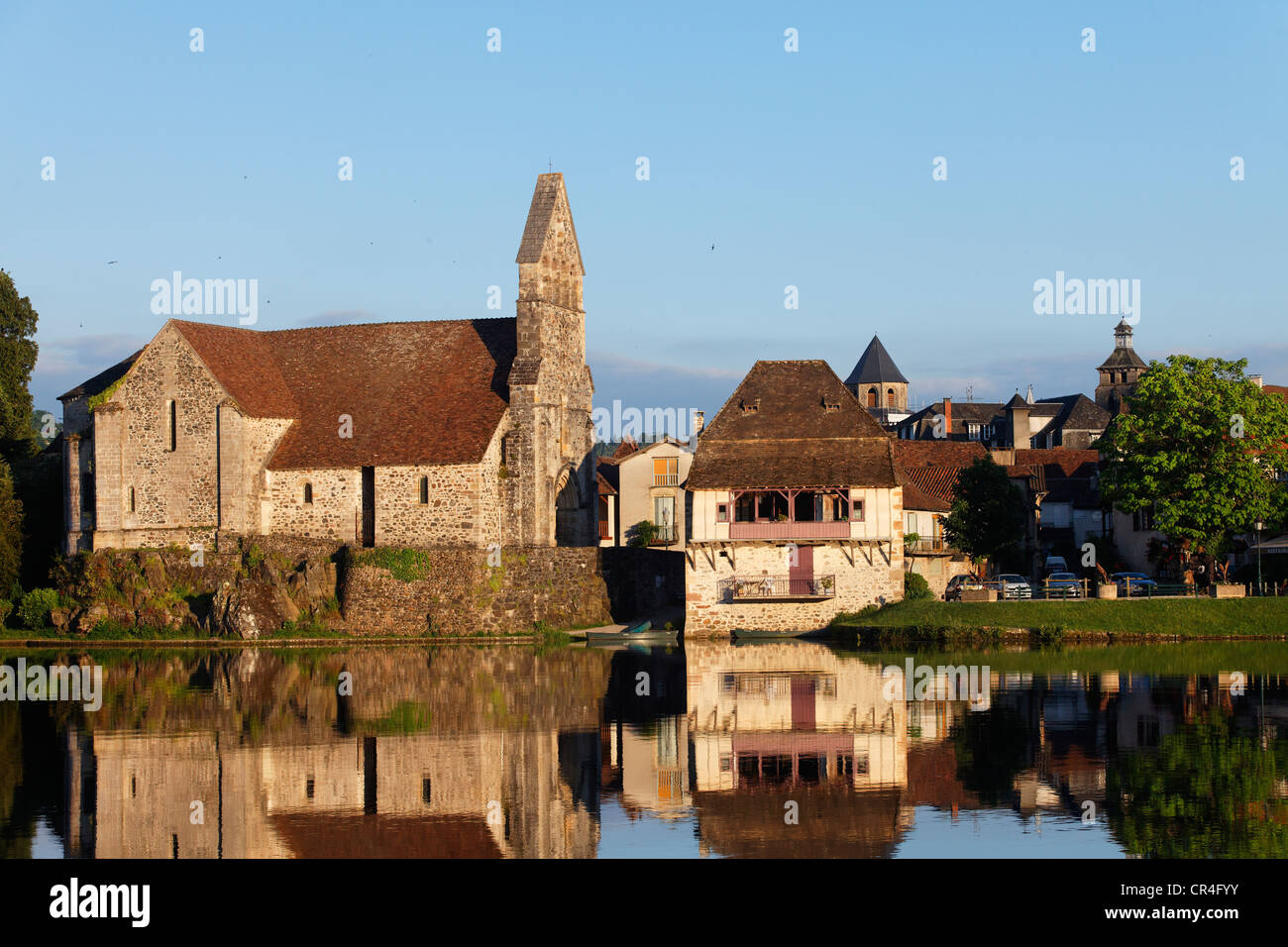 Beaulieu Sur Dordogne, Dordogne-Tal, Correze, Limousin, Frankreich, Europa Stockfoto