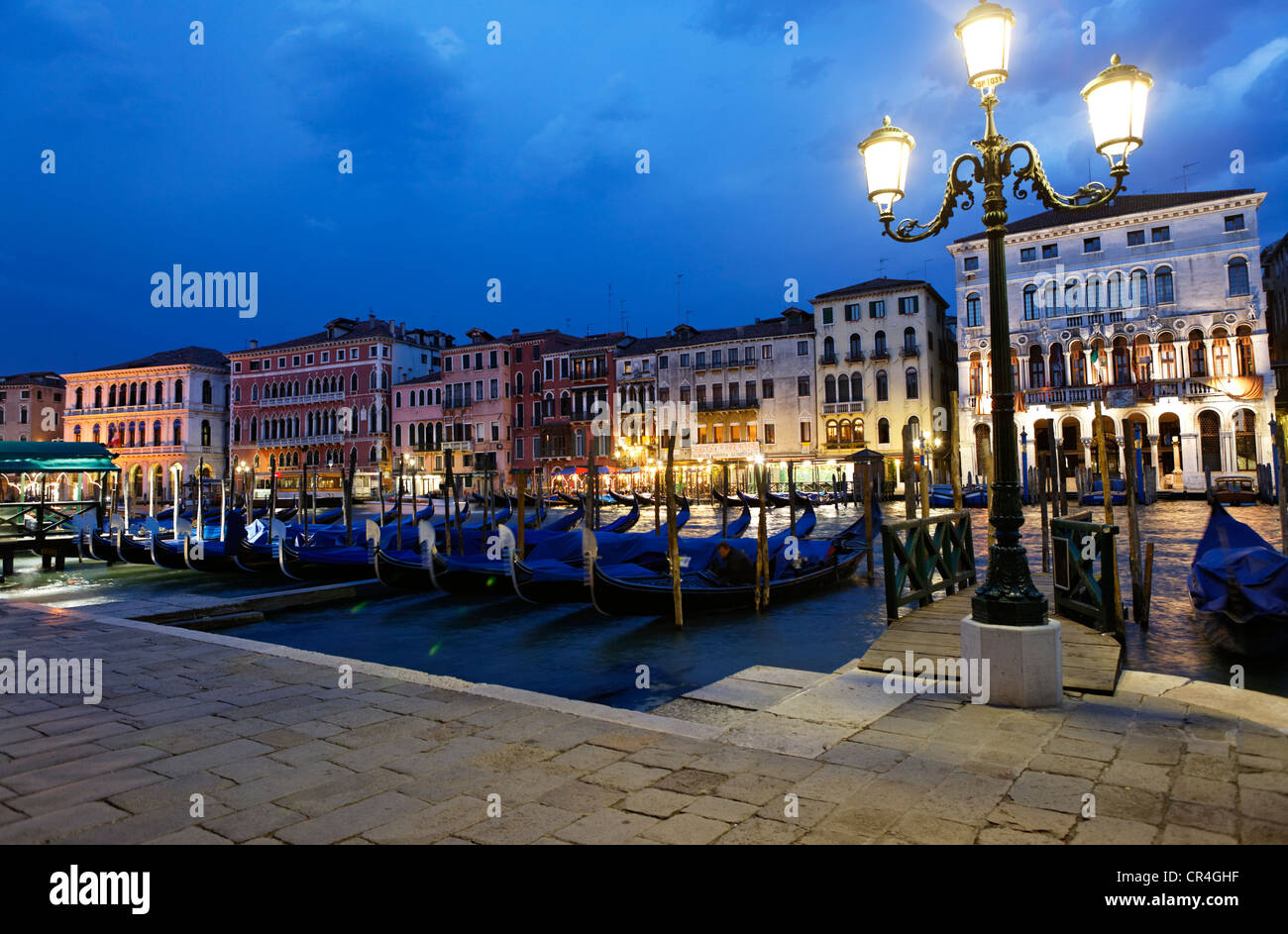 Canale Grande, San Marco Viertel, UNESCO-Weltkulturerbe, Venedig, Venetien, Italien, Europa Stockfoto