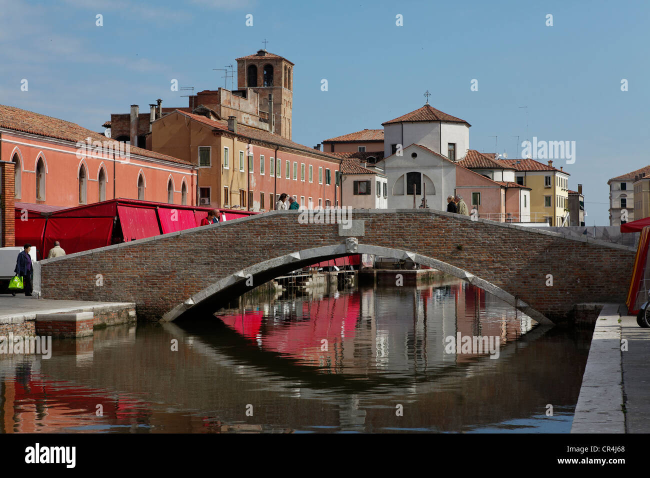 Chioggia, Venedig, UNESCO World Heritage Site, Venetien, Italien, Europa Stockfoto