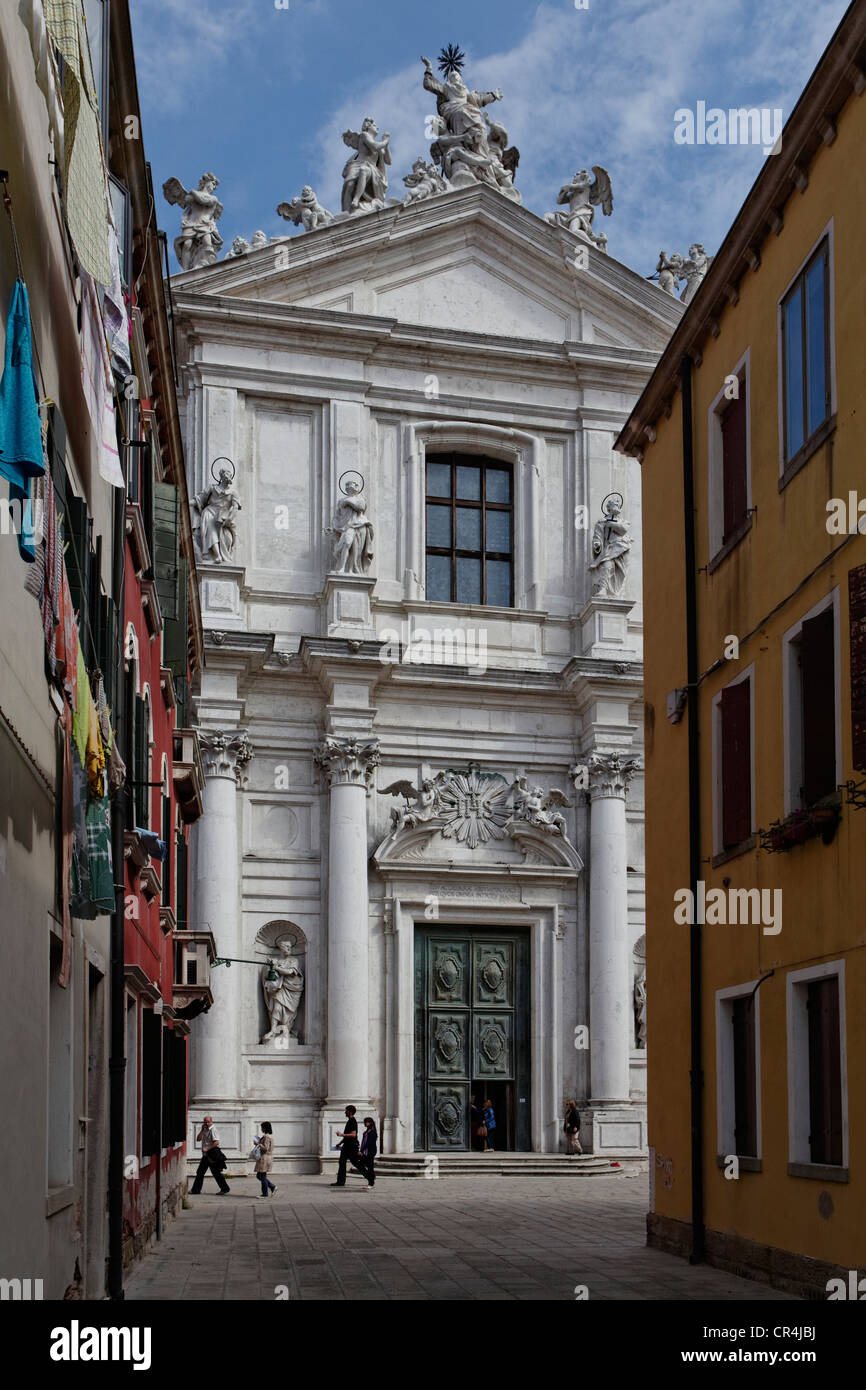 Dei Gesuiti Kirche Santa Maria Assunta, Cannaregio Bezirk, Venedig, UNESCO-Welterbe, Venetien, Italien, Europa Stockfoto