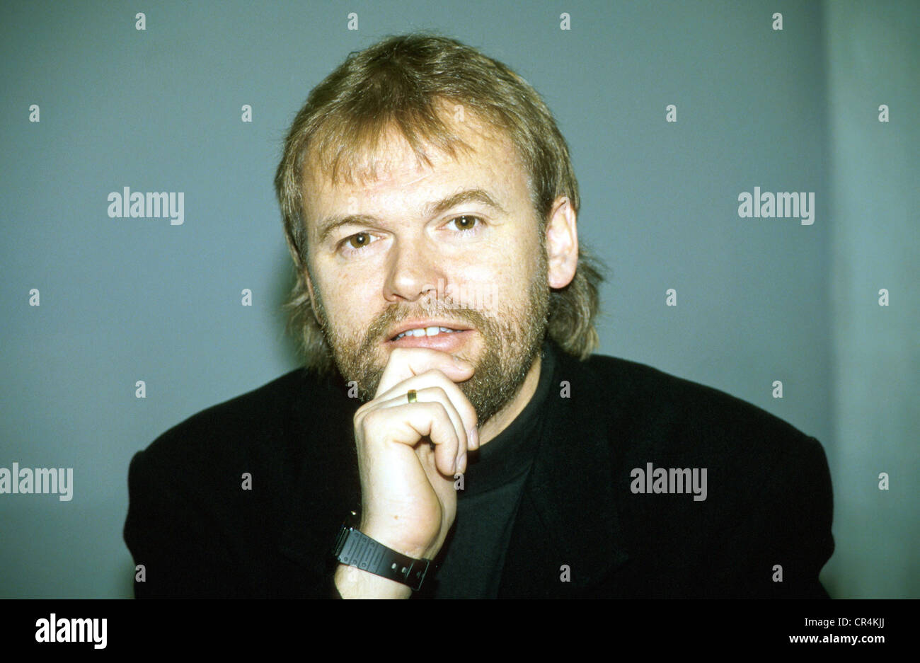 Gaarder, Jostein, 8.8.1952, norwegischer Autor/Schriftsteller (Roman 'Sophie's World'), Porträt, 1990er Jahre, Stockfoto