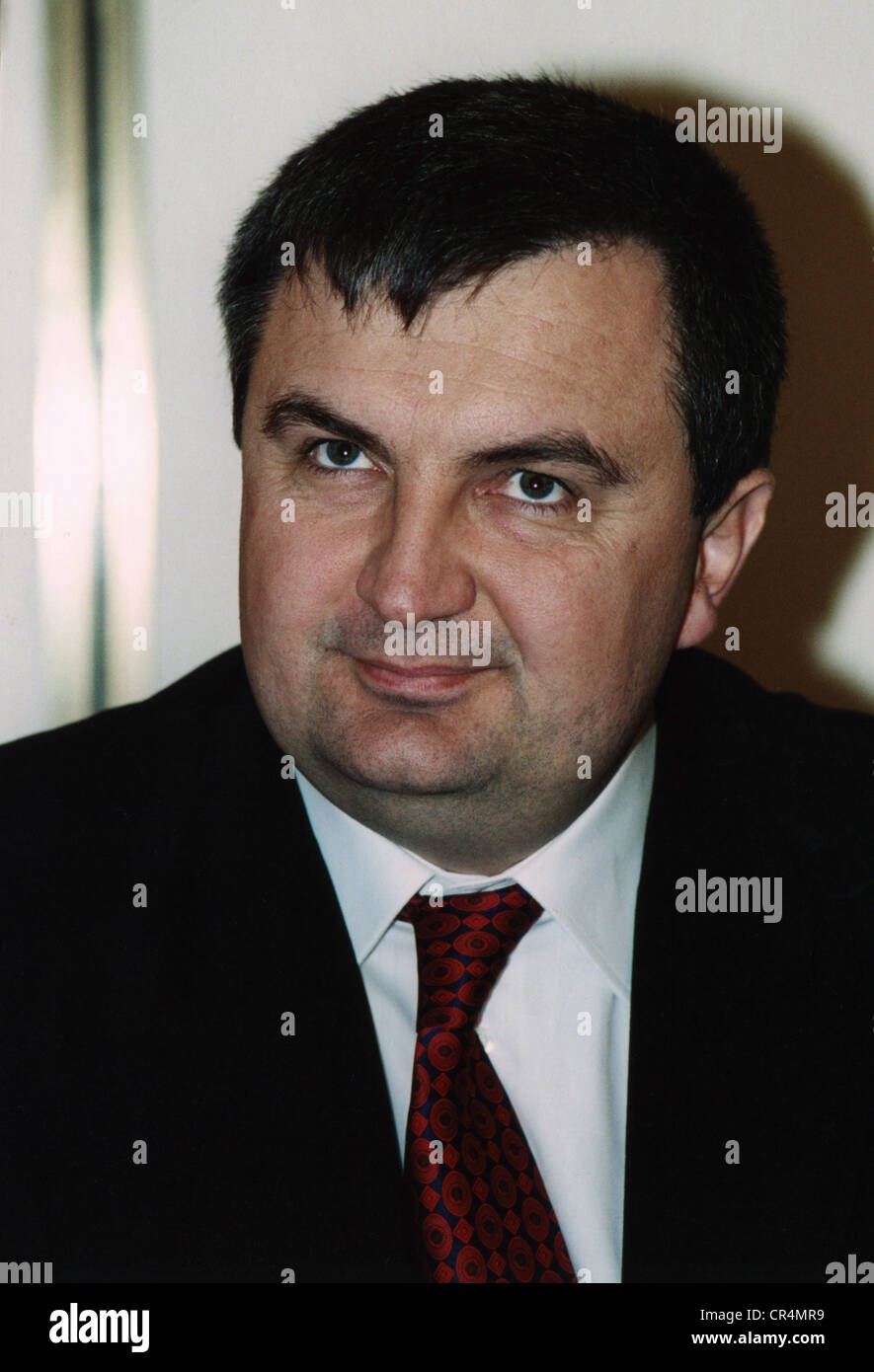 Meta, Ilir, * 24.3.1969, albanischer Politiker, Premierminister von Albanien 1999-2002, Porträt, 2001 Stockfoto