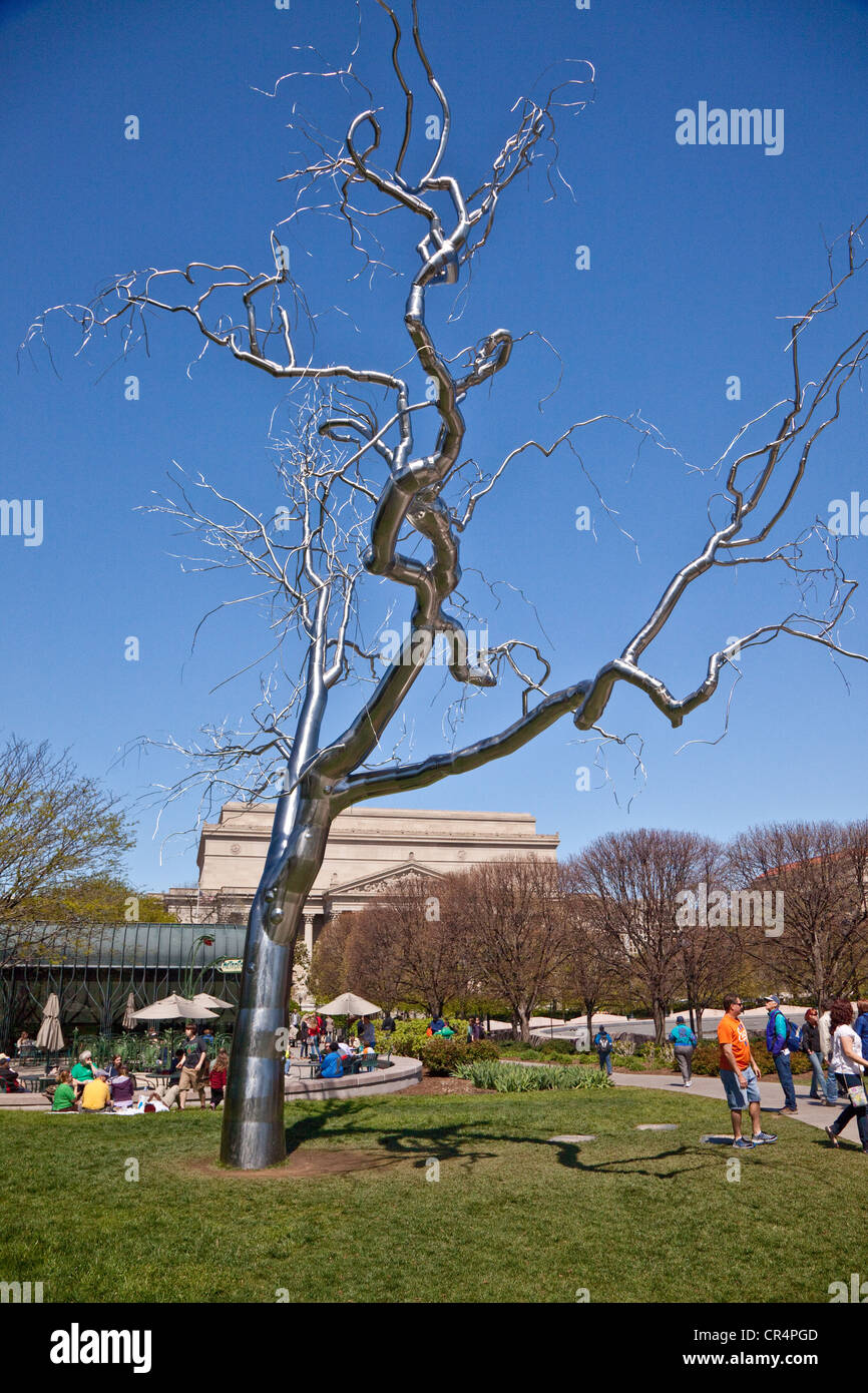 Smithsonian Museum; American Indian Museum; Bildhauer-Garten an der National Mall in Washington, DC; Hauptstadt der USA; Nord-Amerika Stockfoto
