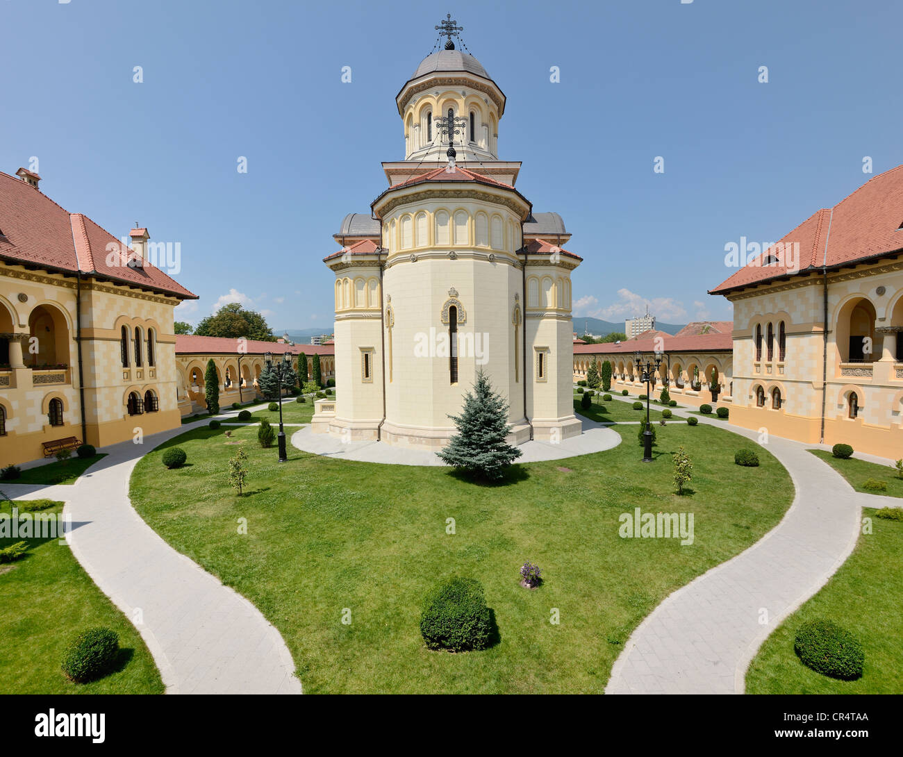 Krönung Kathedrale der rumänisch-orthodoxen Kirche, Alba Julia, karlsburg, Rumänien, Europa Stockfoto