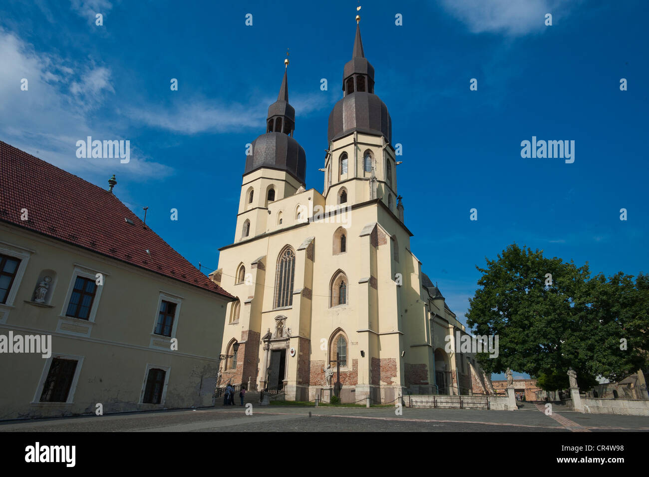 St.-Nikolaus-Kathedrale, Trnava, Thyrnau, Deutschland, Europa Stockfoto