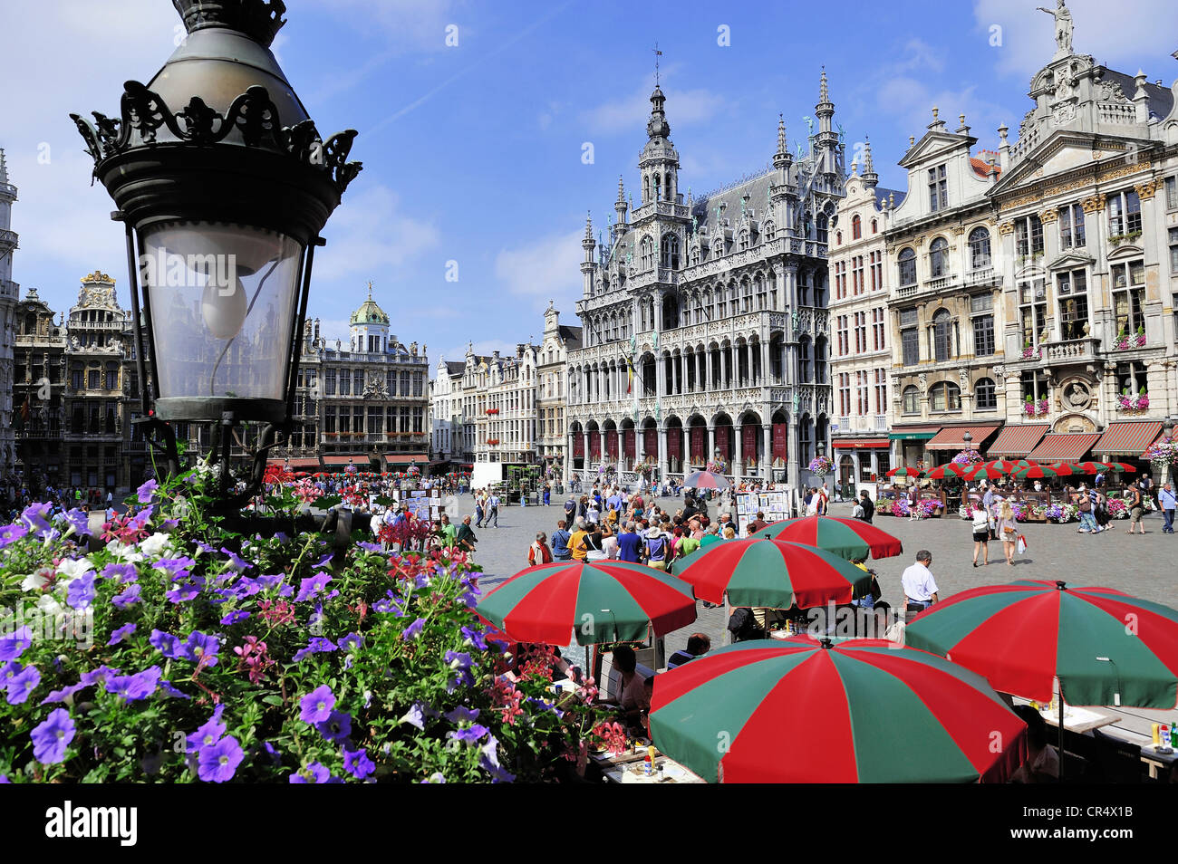 Belgien, Brüssel, Grand Place (Grote Markt)-UNESCO-Welterbe Stockfoto