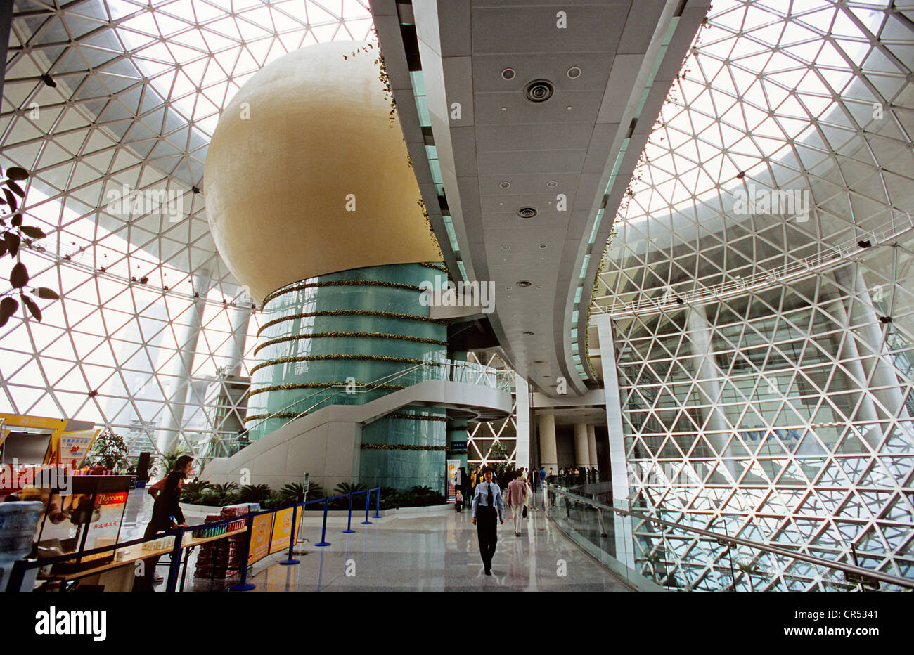 China, Shanghai, Pudong District, Wissenschaft und Technik Museum Stockfoto
